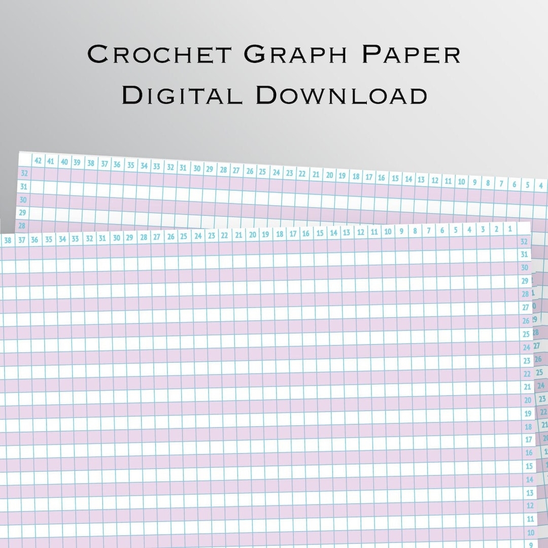 printable knitting graph paper