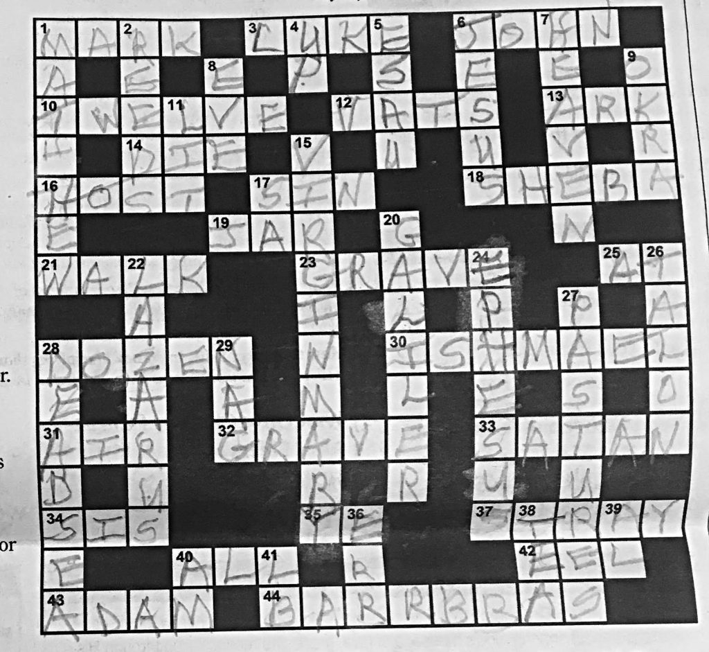 free printable crossword puzzles denver post
