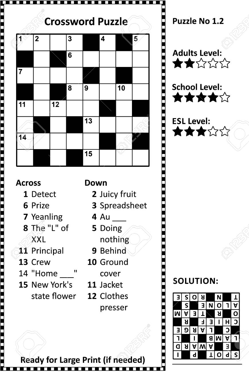 crossword puzzles printable medium difficulty