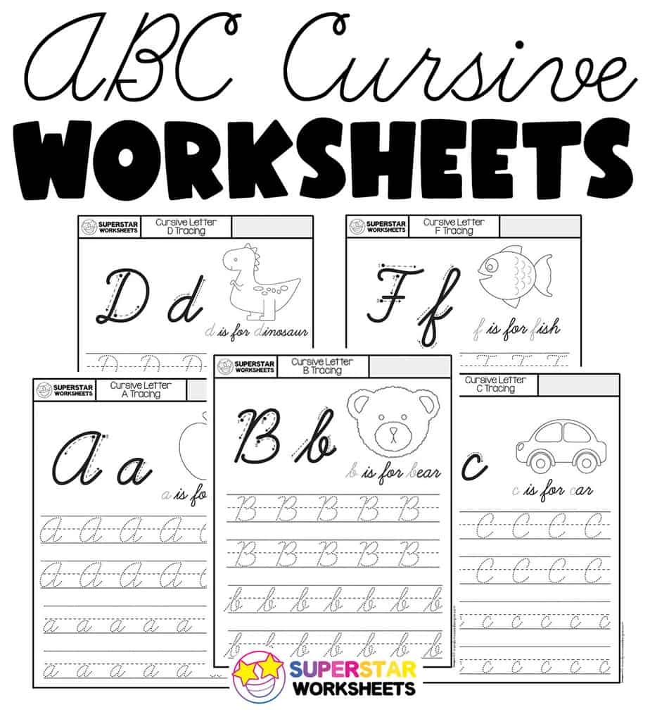 free printable cursive worksheet