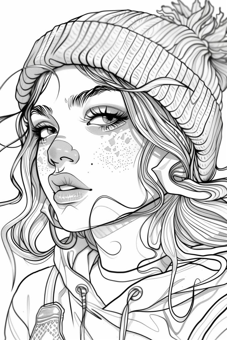 free printable girly coloring pages