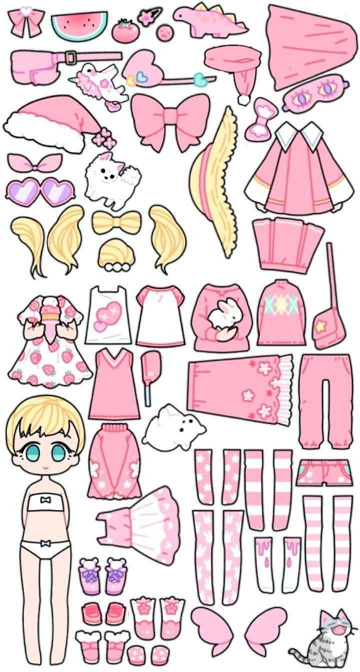 Cute Paper Dolls Clearance