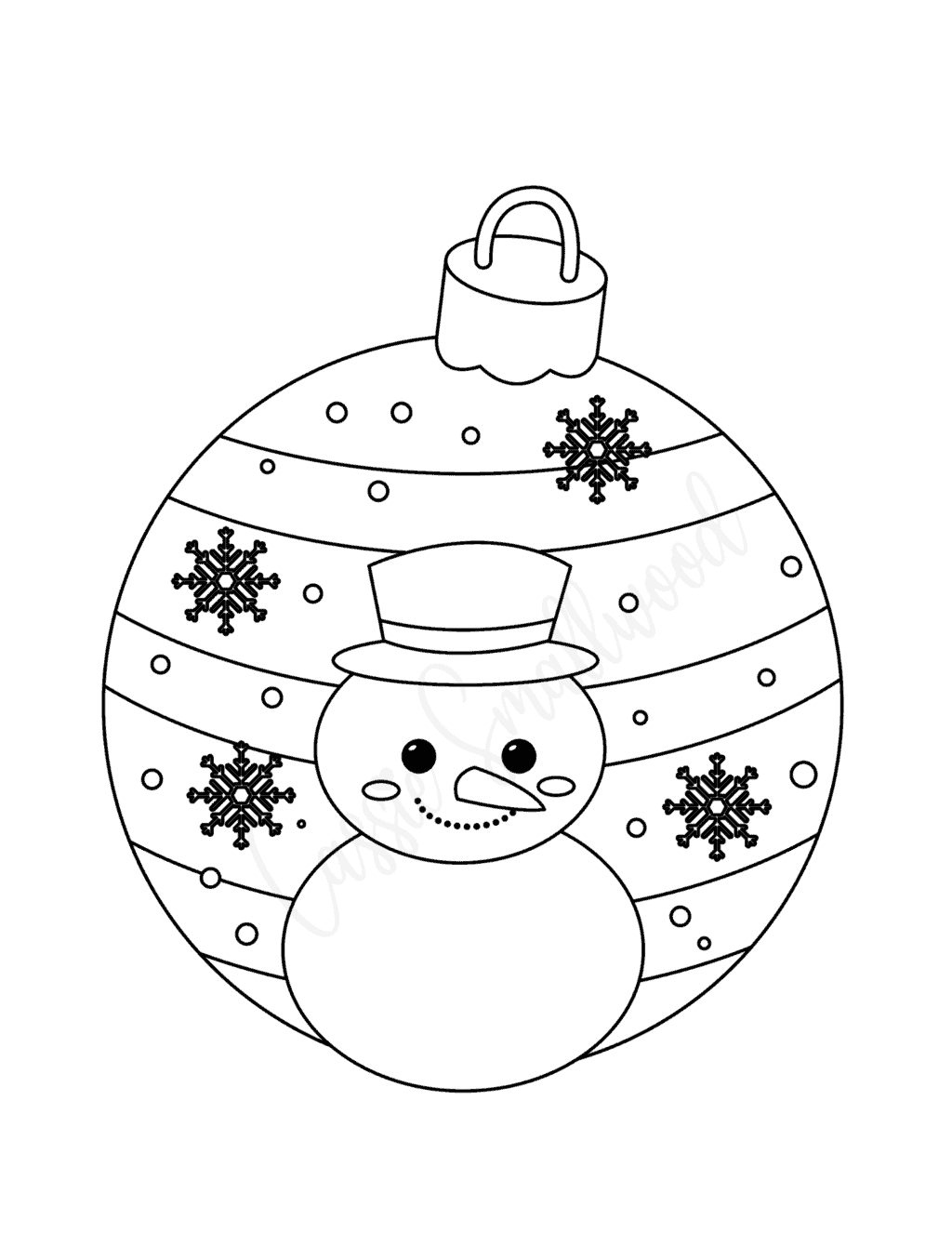 free printable christmas bauble templates