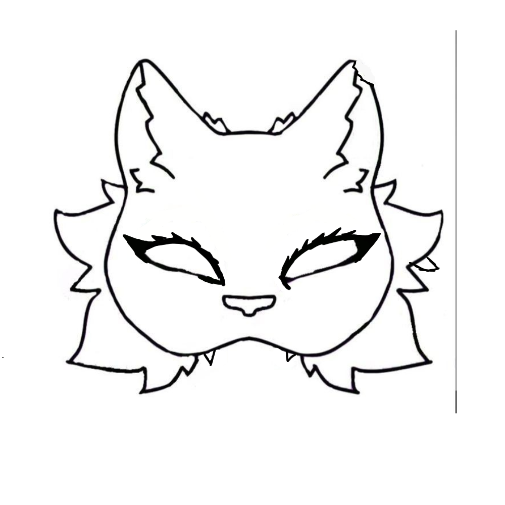 Discover 7 Therian Masks Ideas Animal Masks Mask Template Mask And More