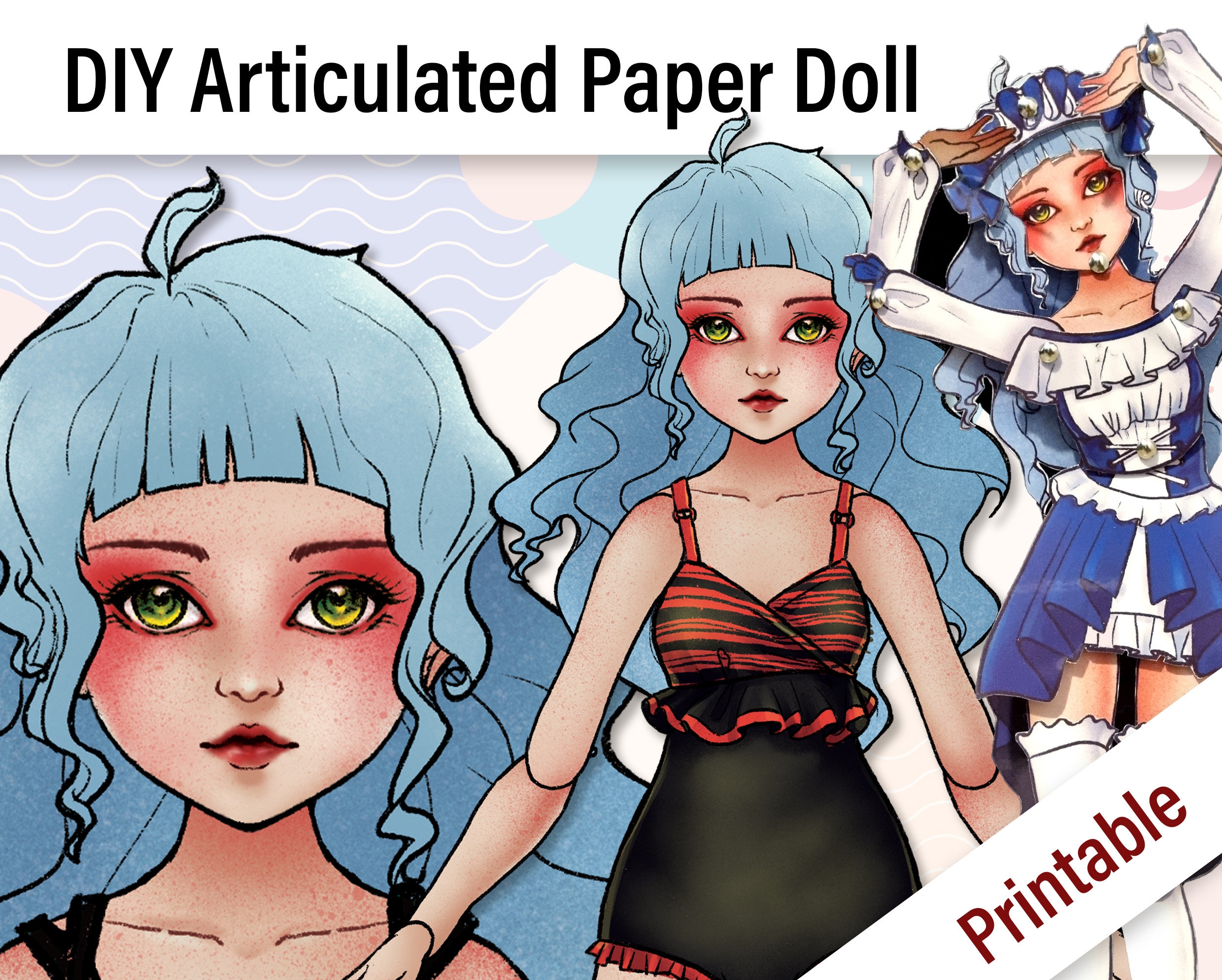 anime paper dolls printable