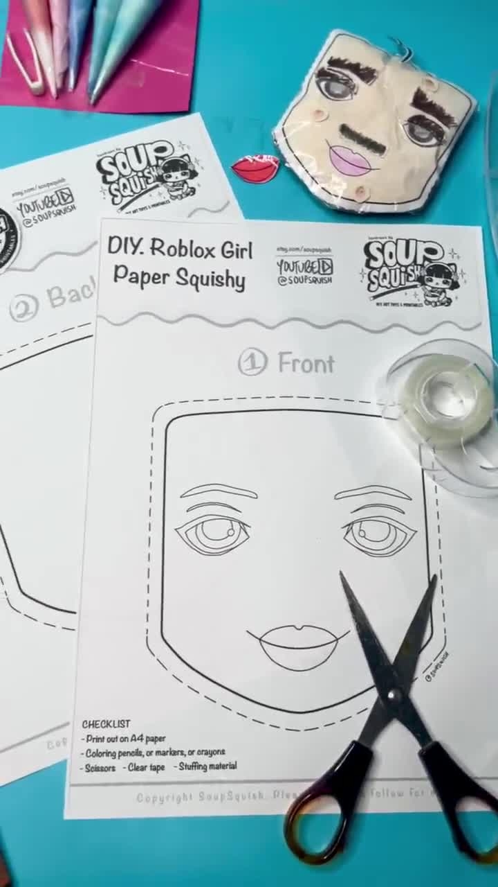 paper squishy printable
