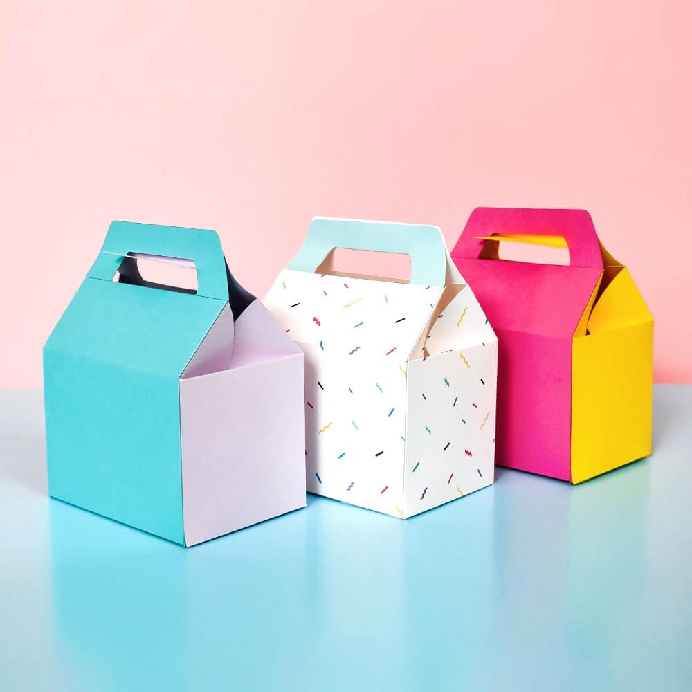 paper box printable template