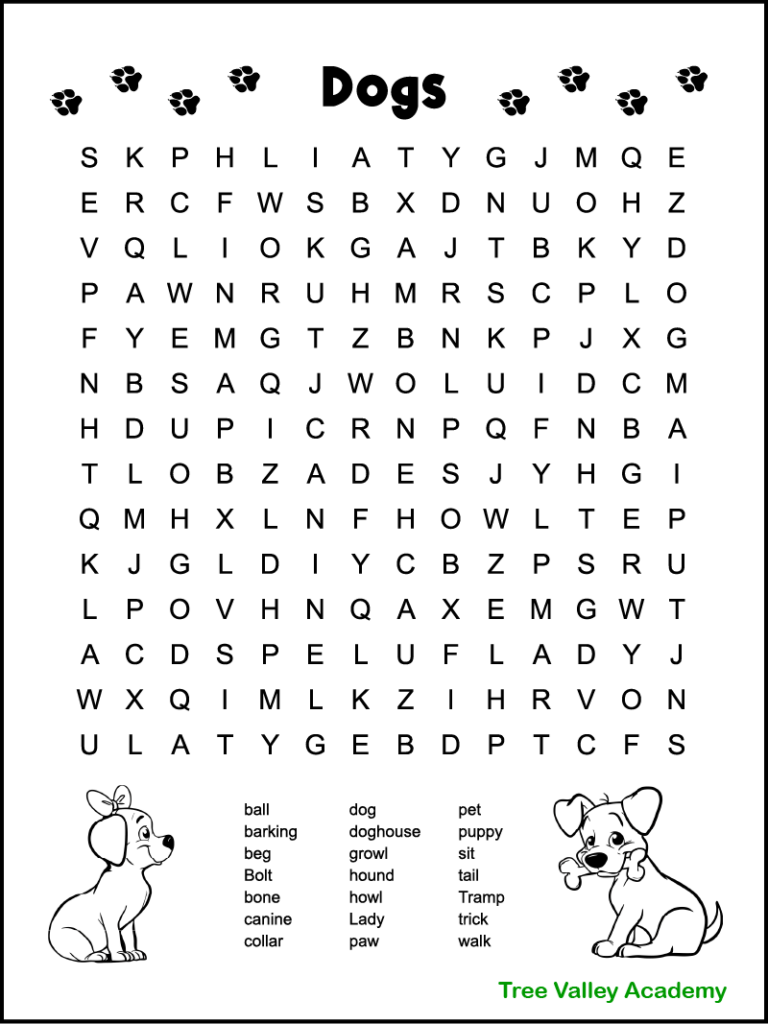 printable word find puzzles large print