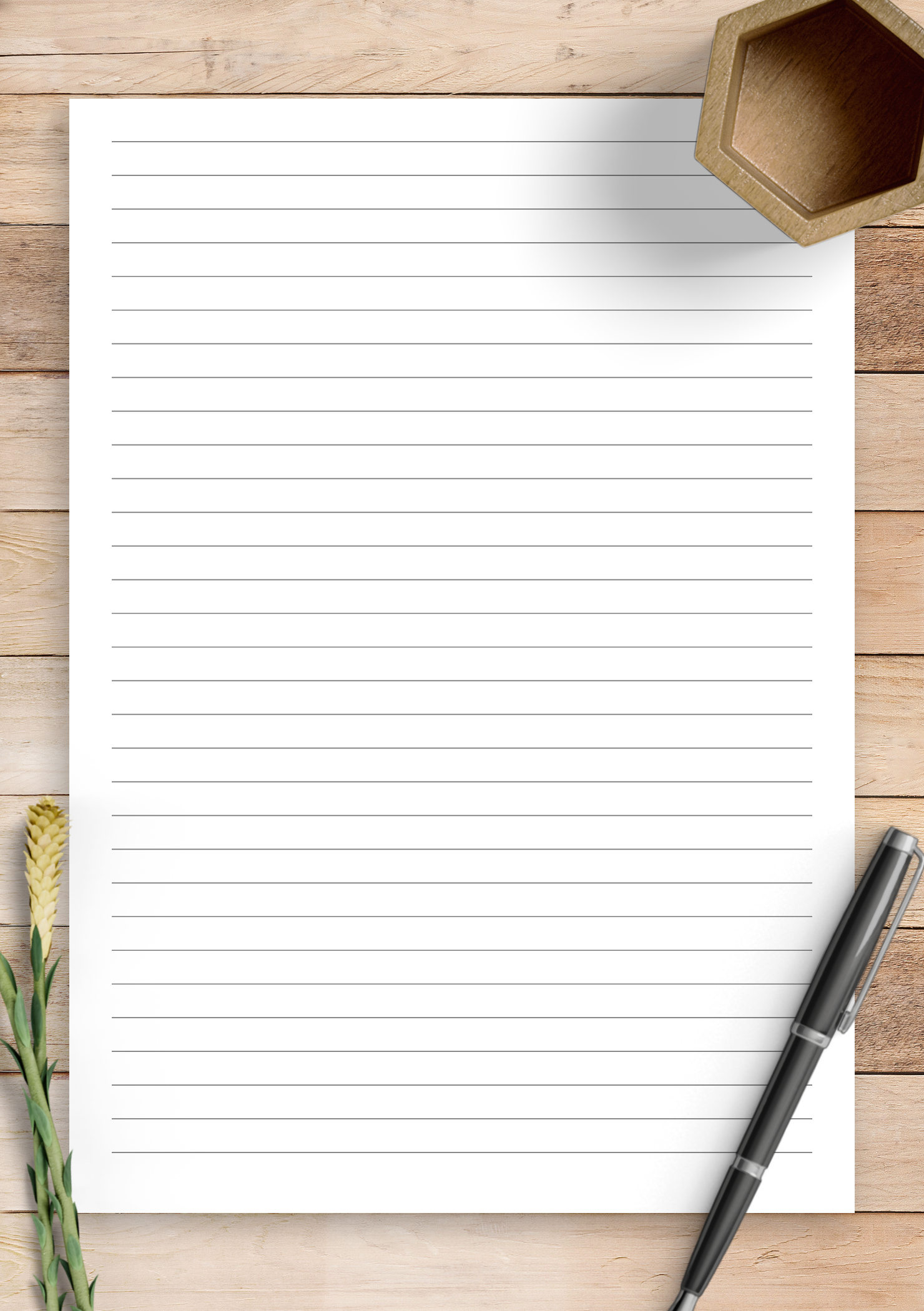 downloadable printable lined paper a4