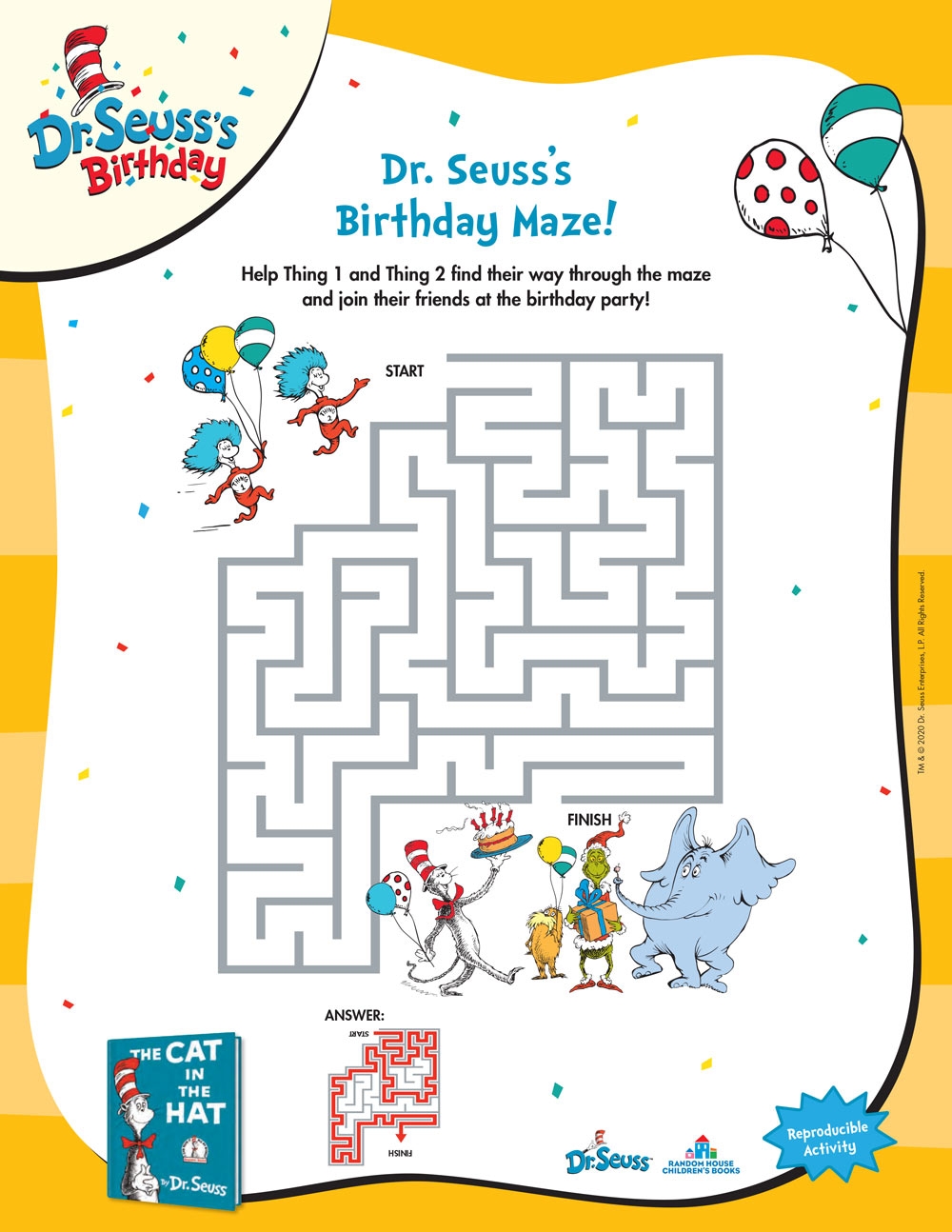 preschool free printable preschool dr seuss worksheets