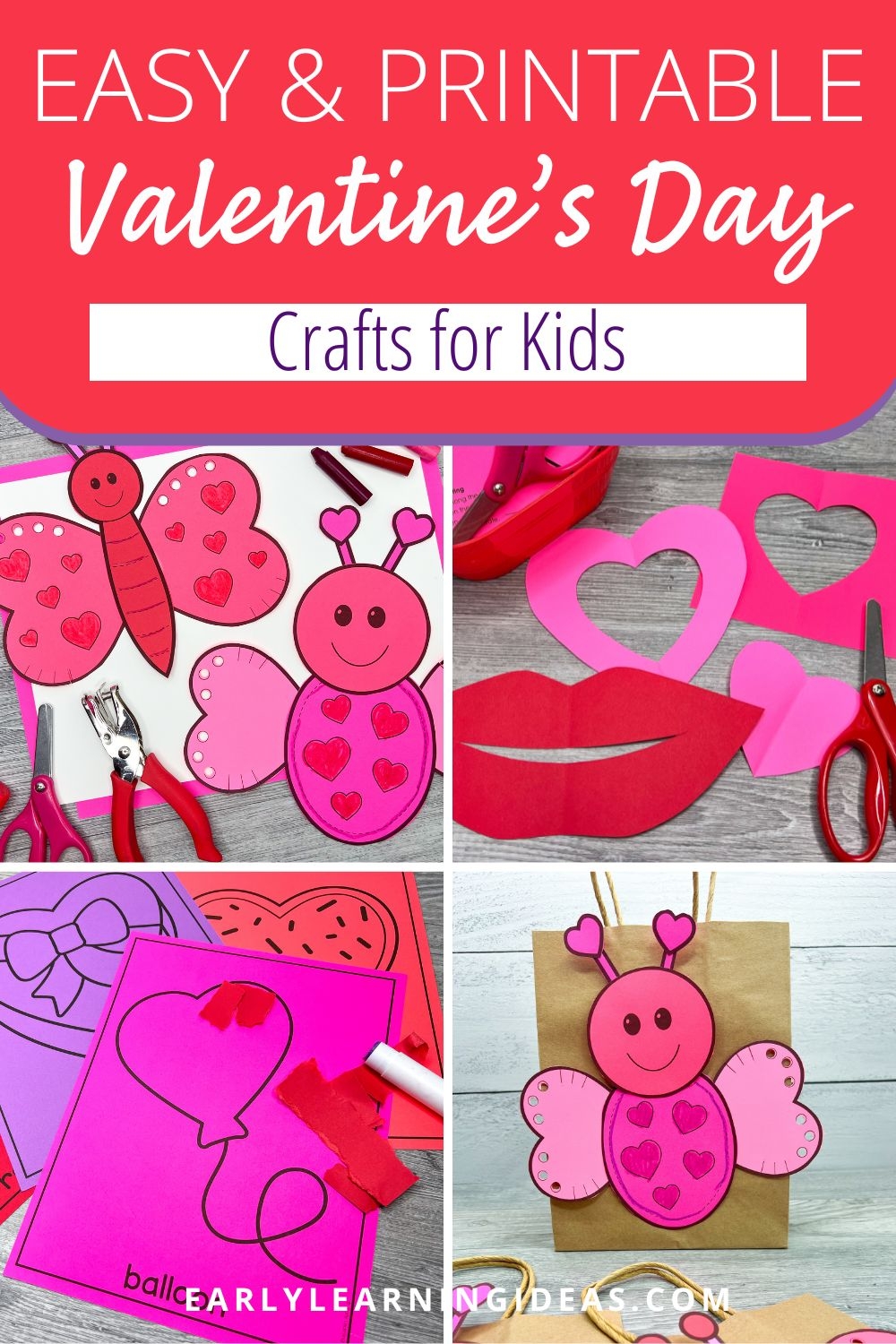 printable valentine craft templates