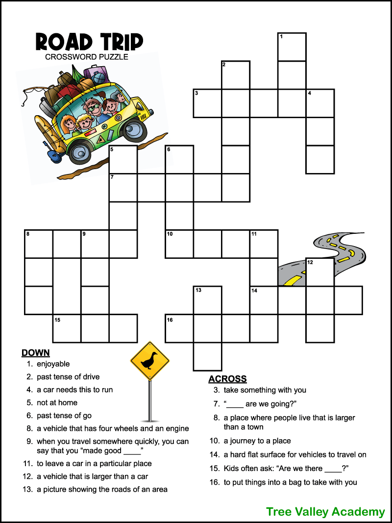 crossword puzzles printable with answers
