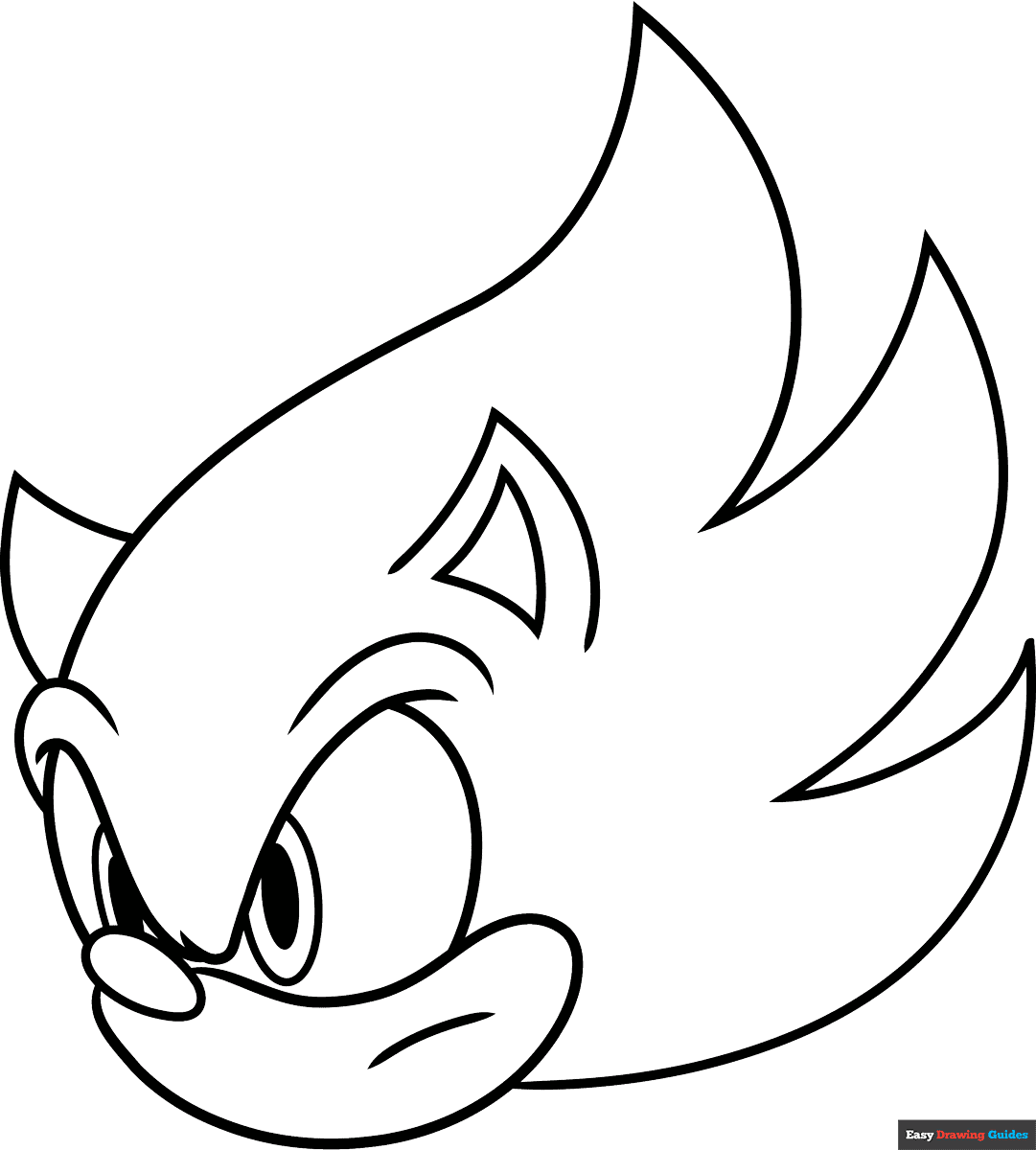 sonic free printable coloring pages