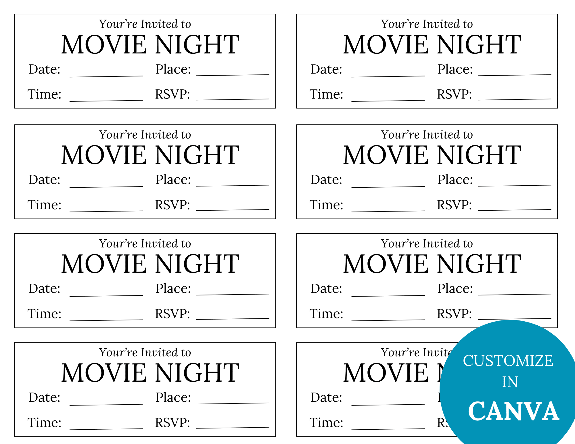 editable free printable movie ticket template