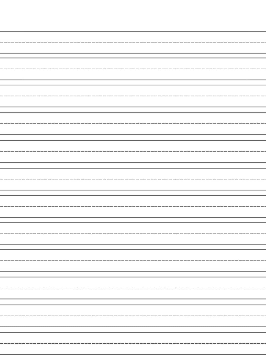 Elementary Writing Paper Etsy
