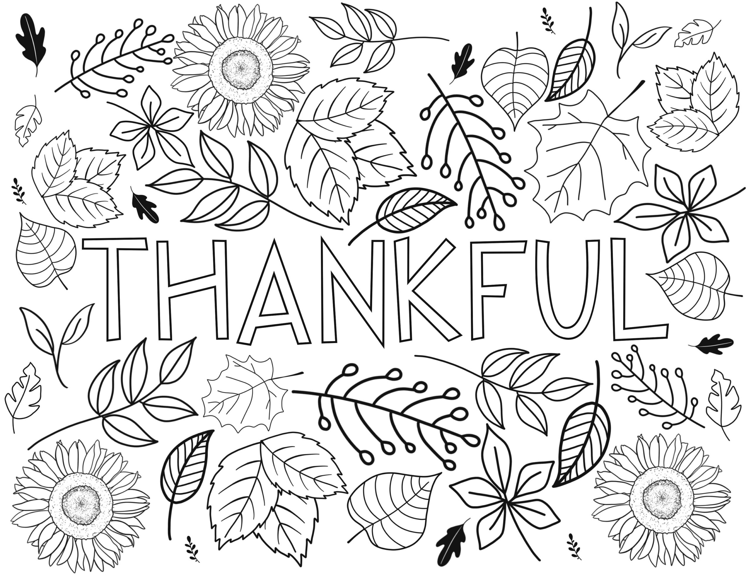 printable autumn pictures to color
