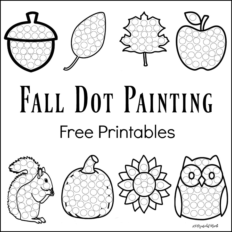 free printable fall worksheets