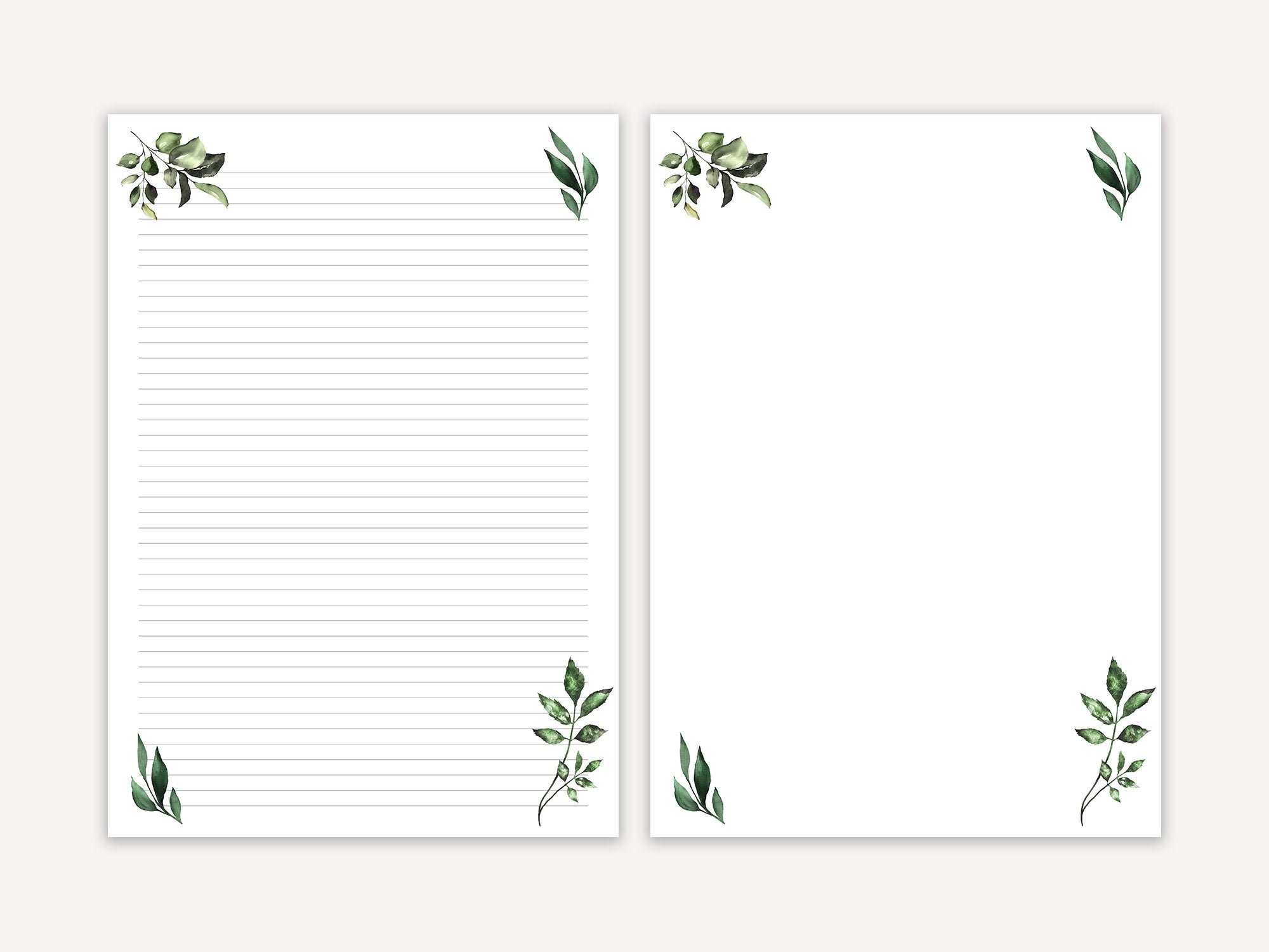 printable letter writing paper