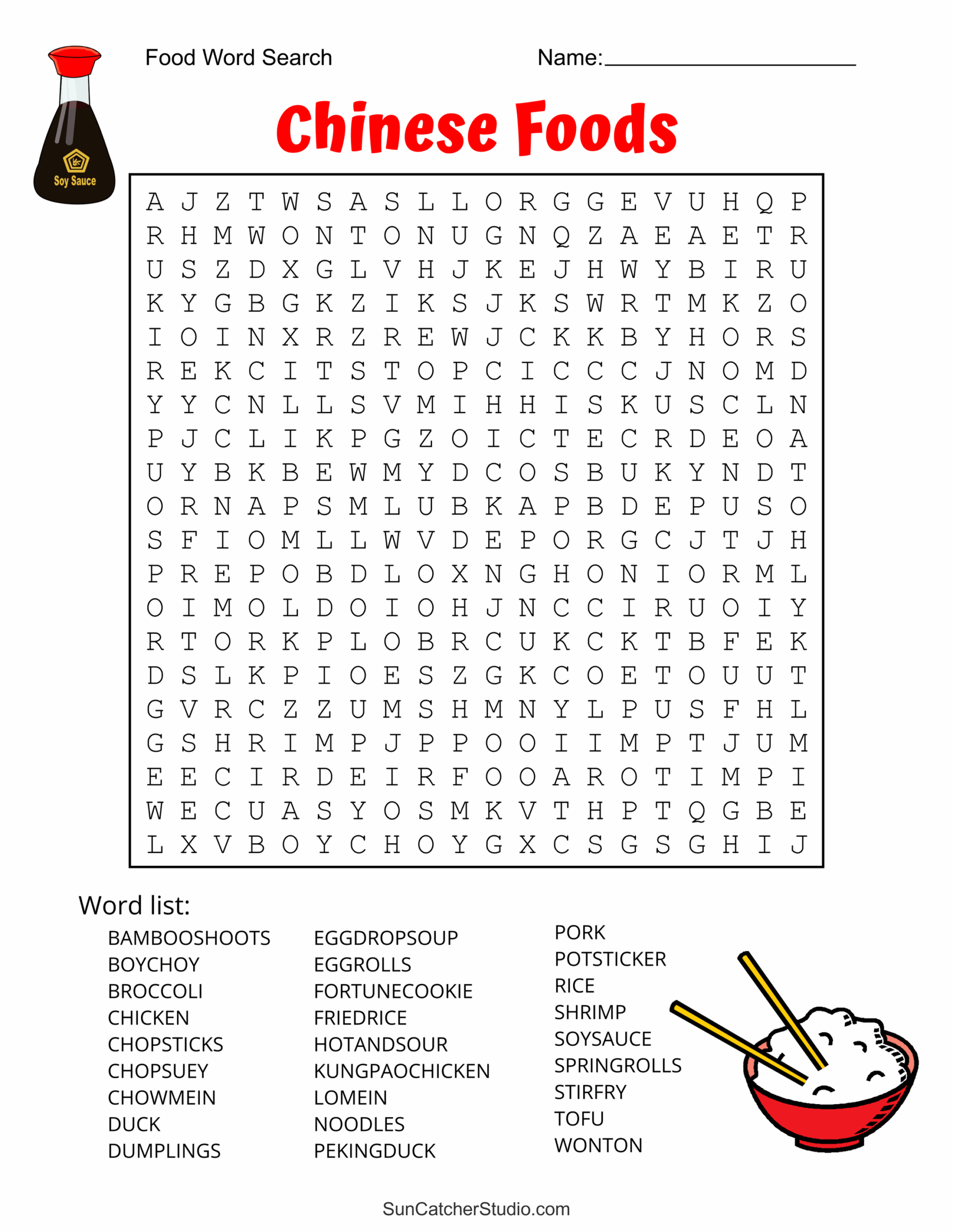 word search free printable puzzles