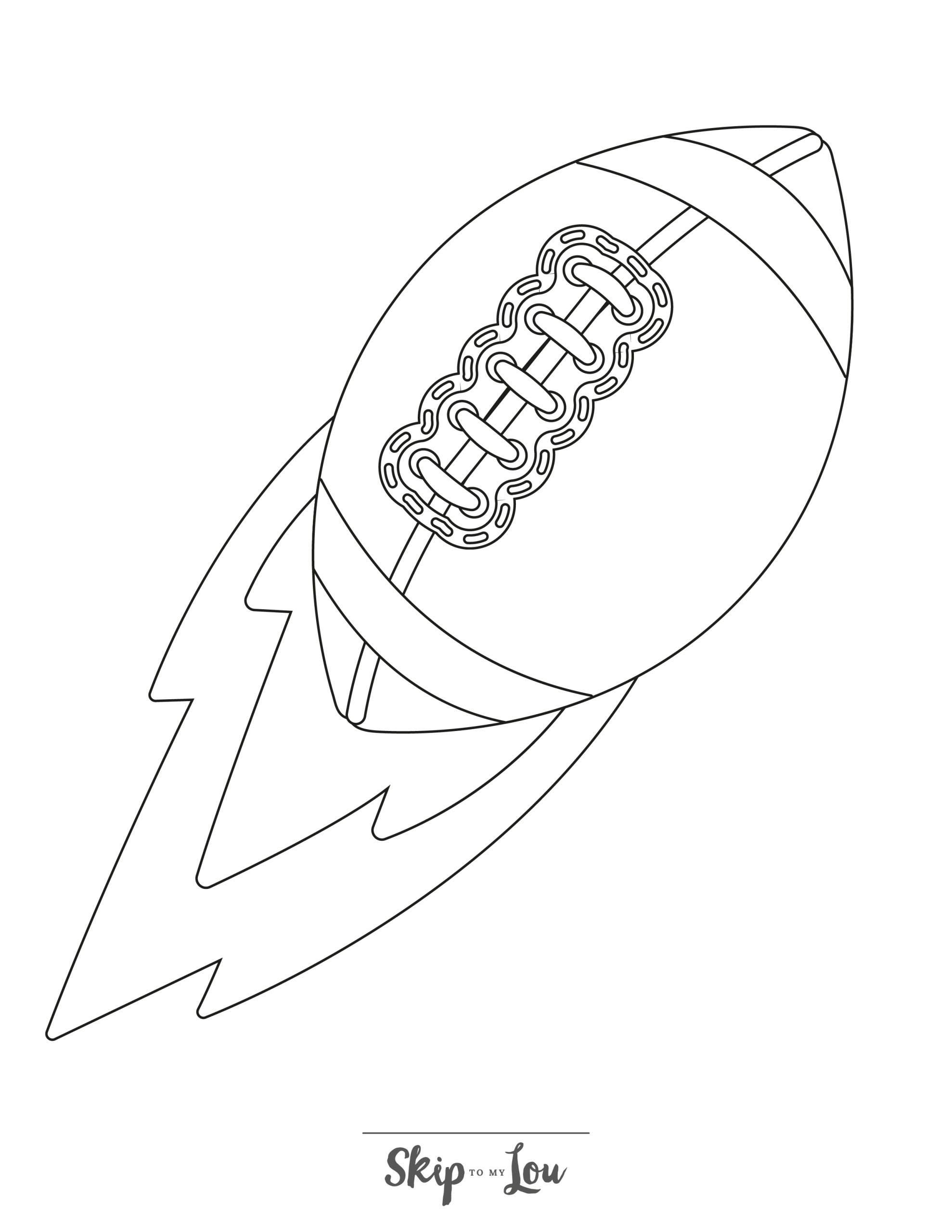 football coloring sheets printable
