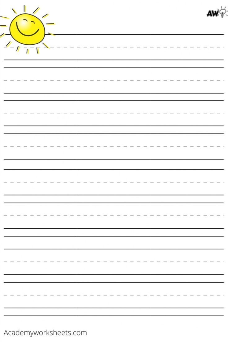 For Second Grade PDF Elementary Lined Paper Primary Lined Paper Printable Customize And Print Free Primary Writing