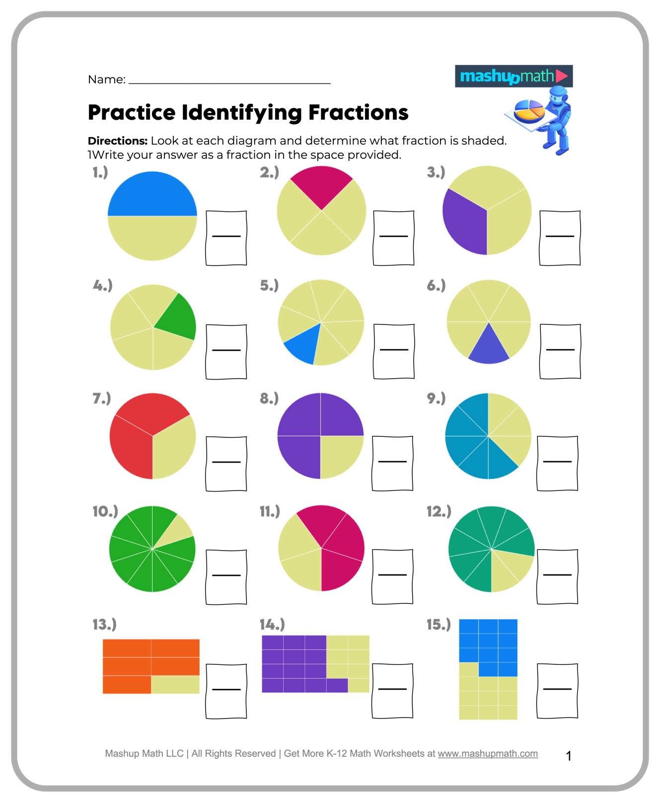 4th grade printable worksheets