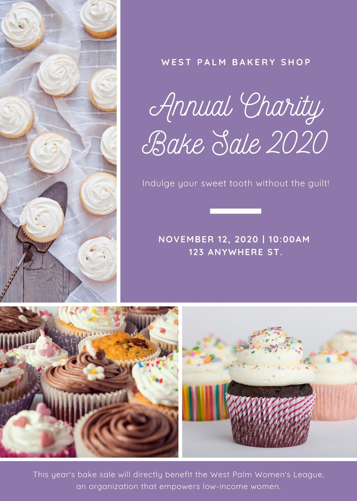 free printable bake sale flyer template
