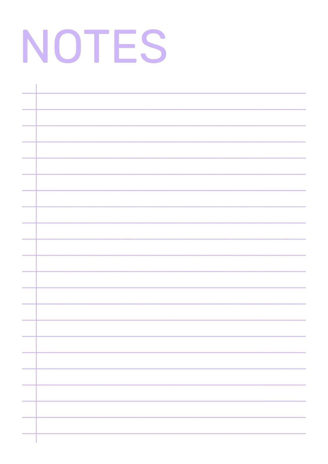 printable note taking paper