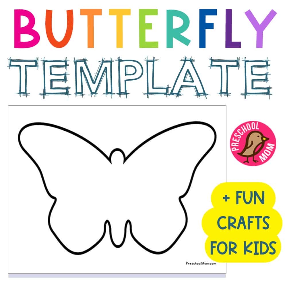 butterfly printable template free