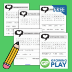 Free Cryptoquote Puzzles Printable Growing Play