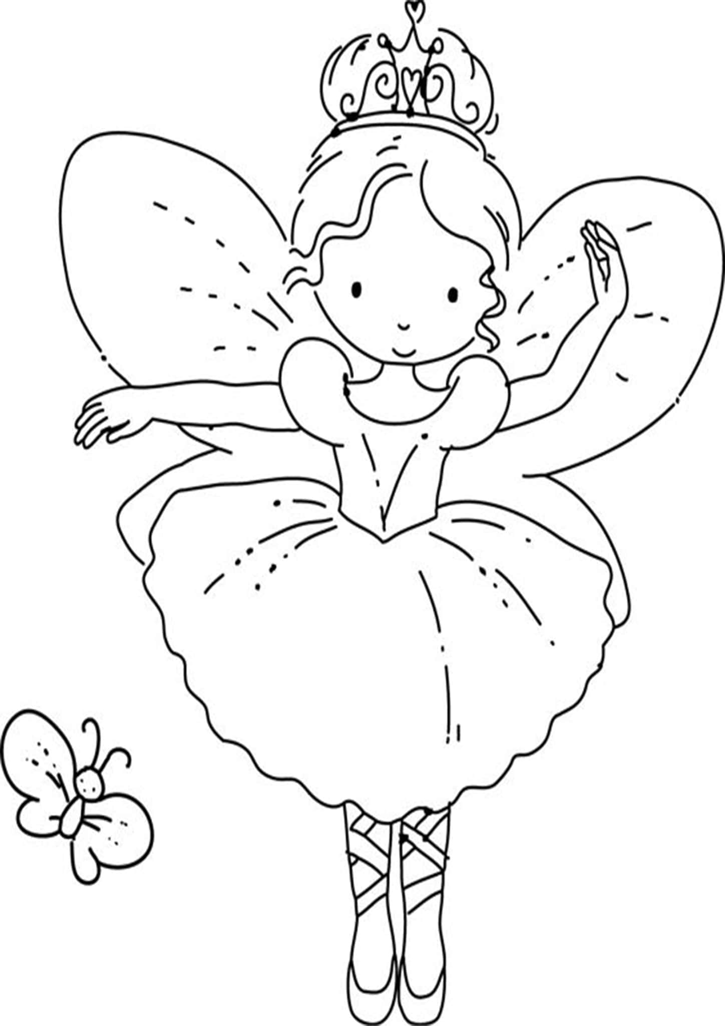 ballerina printable coloring pages