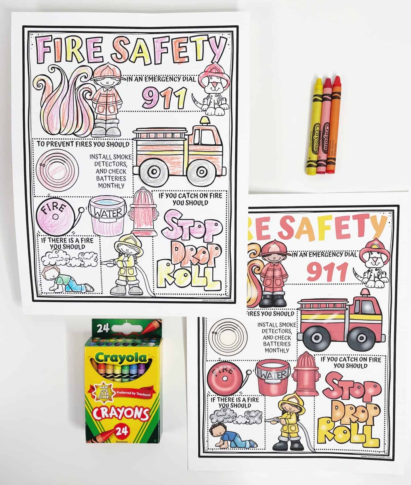 Free Fire Safety Worksheet Great For Fire Prevention Week