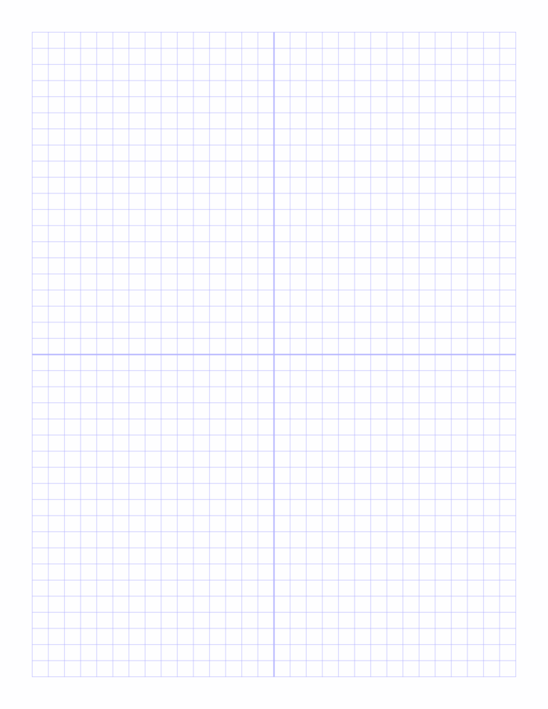 Free Online Graph Paper Plain