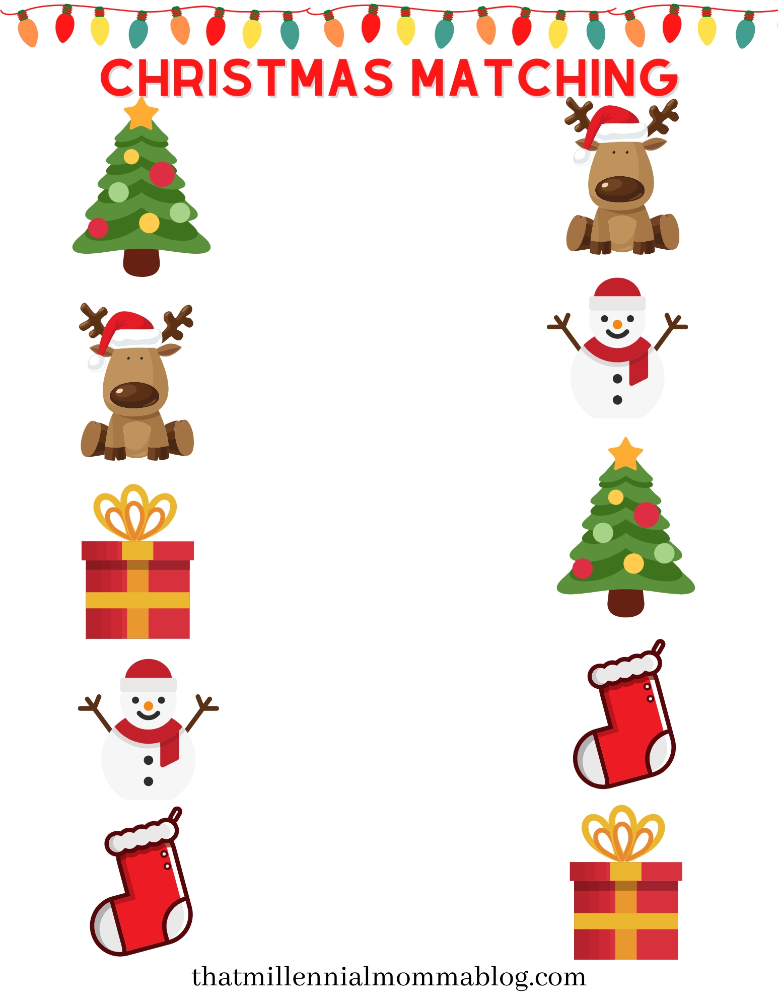 free printable holiday worksheets