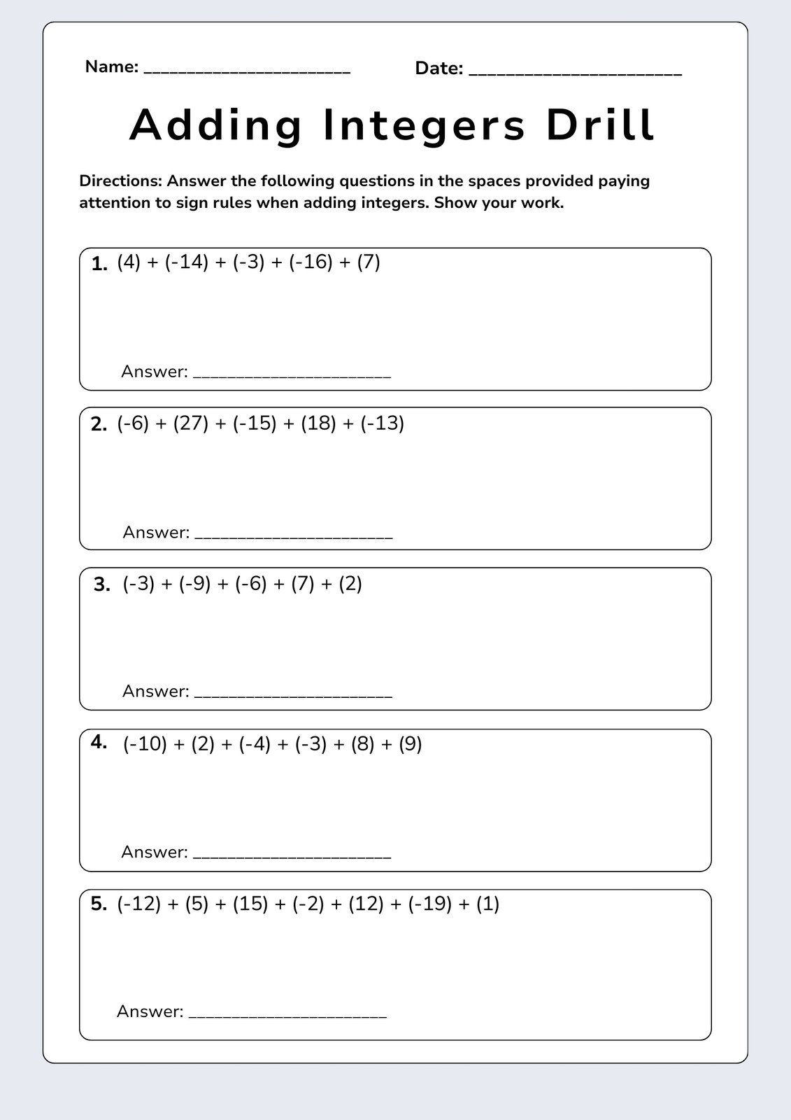 free printable worksheets for 8th graders