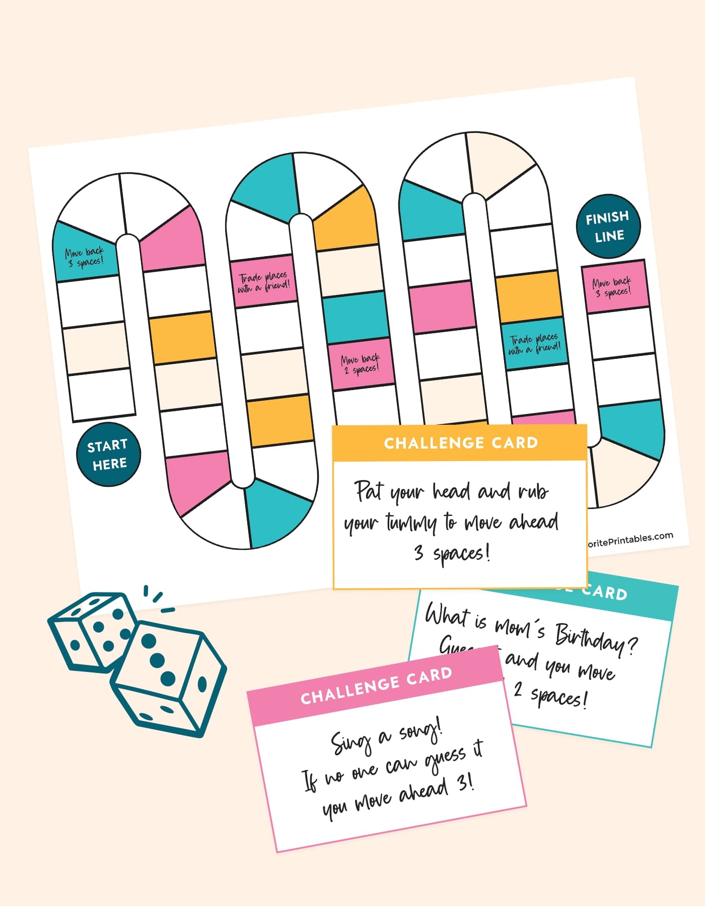 printable board game templates