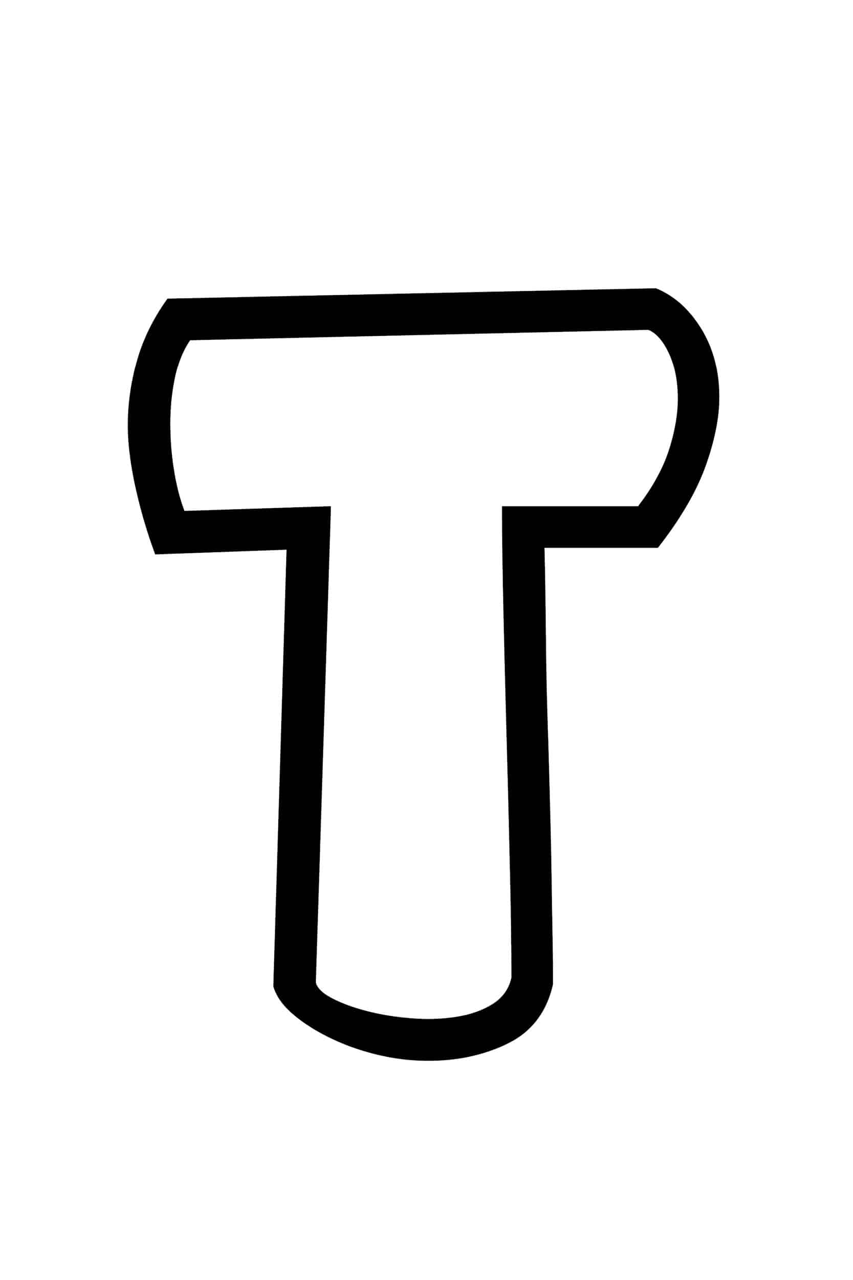 bubble letter template printable