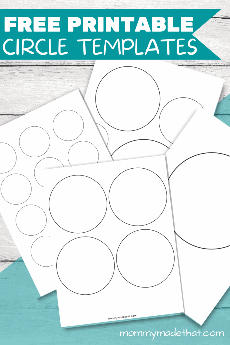 Free Printable Circle Templates In All Sorts Of Sizes