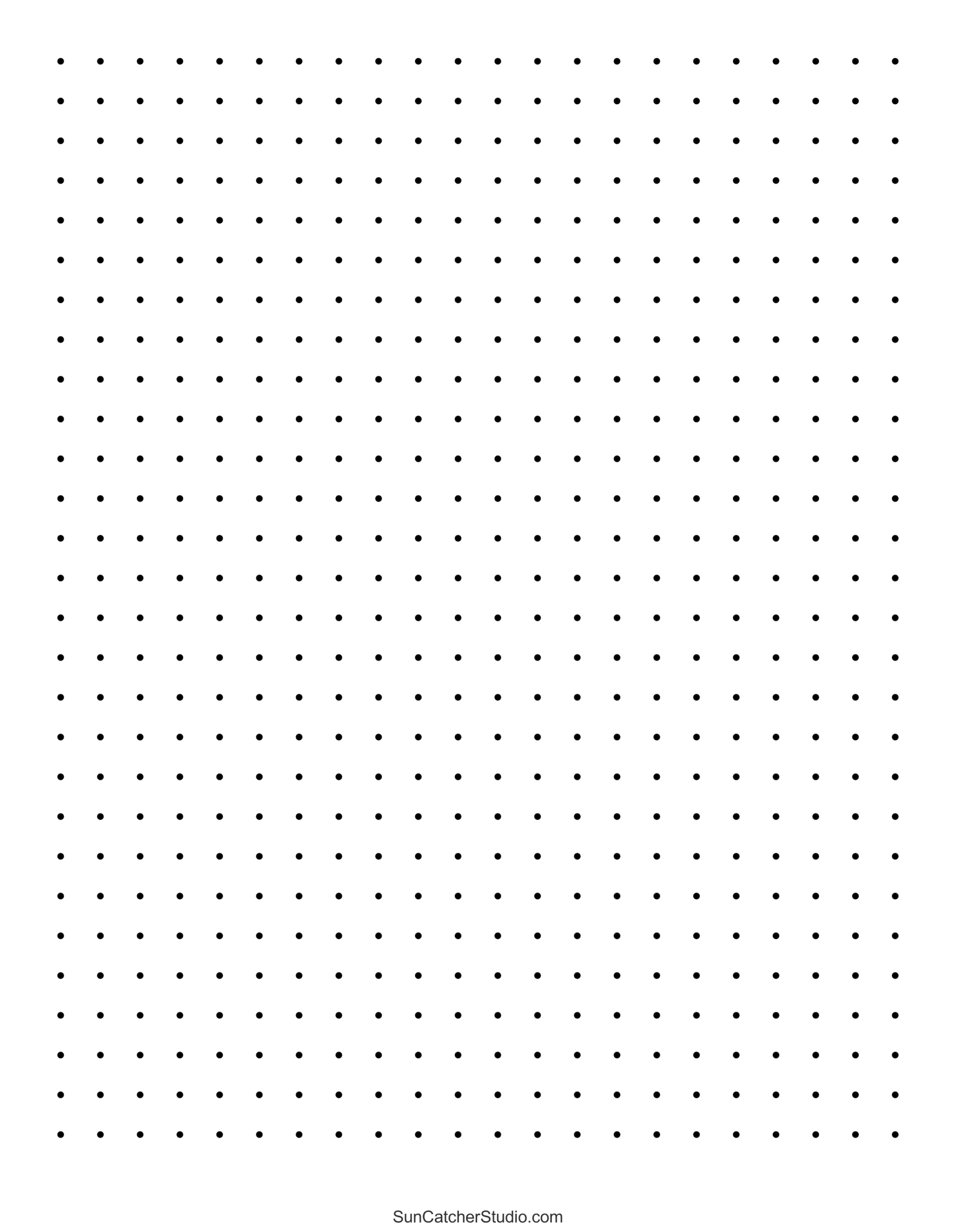 printable dotted paper