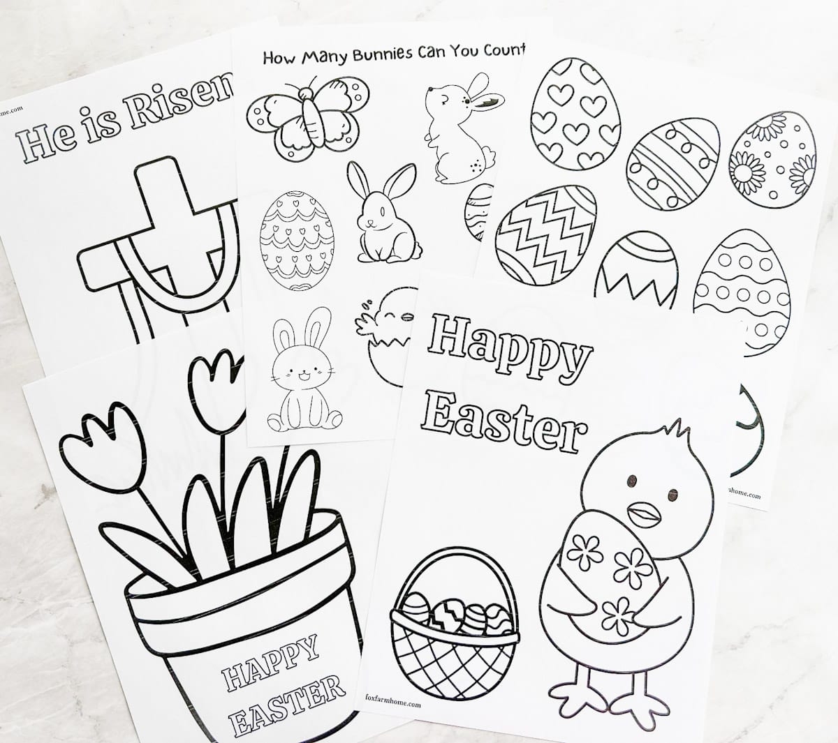 printable easter coloring pages free