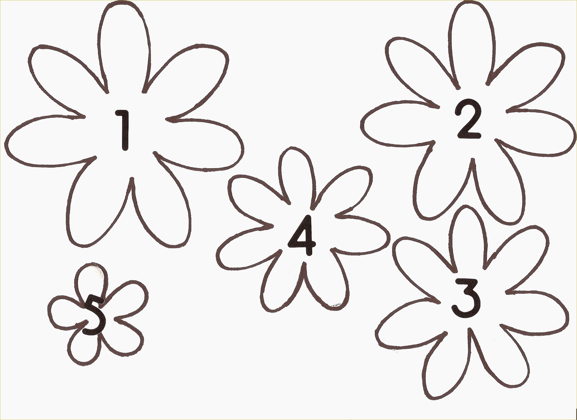 Free Printable Floral Stencils Printable Party Favors