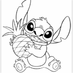 Free Printable Lilo Stitch Coloring Pages Disneyclips