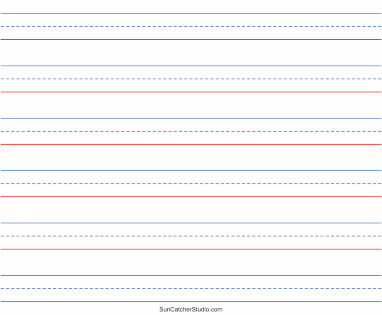 Free Printable Lined Paper Handwriting Notebook Templates Free Printables Monograms Design Tools Patterns DIY Projects