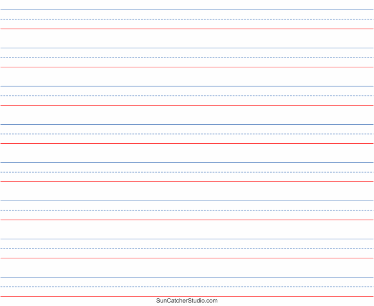 Free Printable Lined Paper Handwriting Notebook Templates Free Printables Monograms Design Tools Patterns DIY Projects