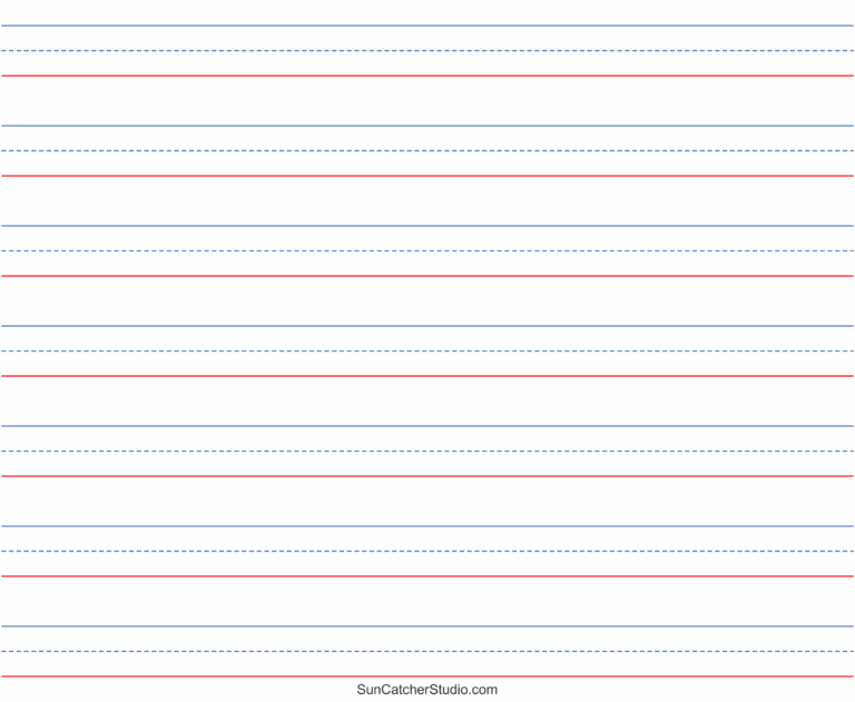 Free Printable Lined Paper Handwriting Notebook Templates Free Printables Monograms Design Tools Patterns DIY Projects