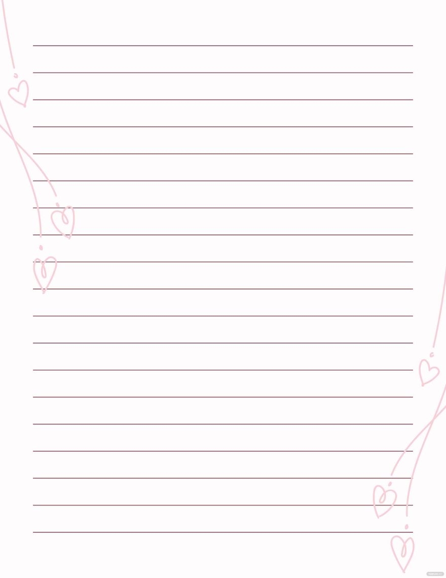 lined paper printable pdf