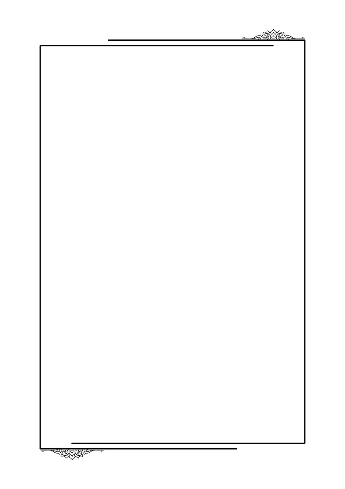 Free Printable Page Border Templates You Can Customize Canva Free Printable Page Border Templates You Can Customize Canva