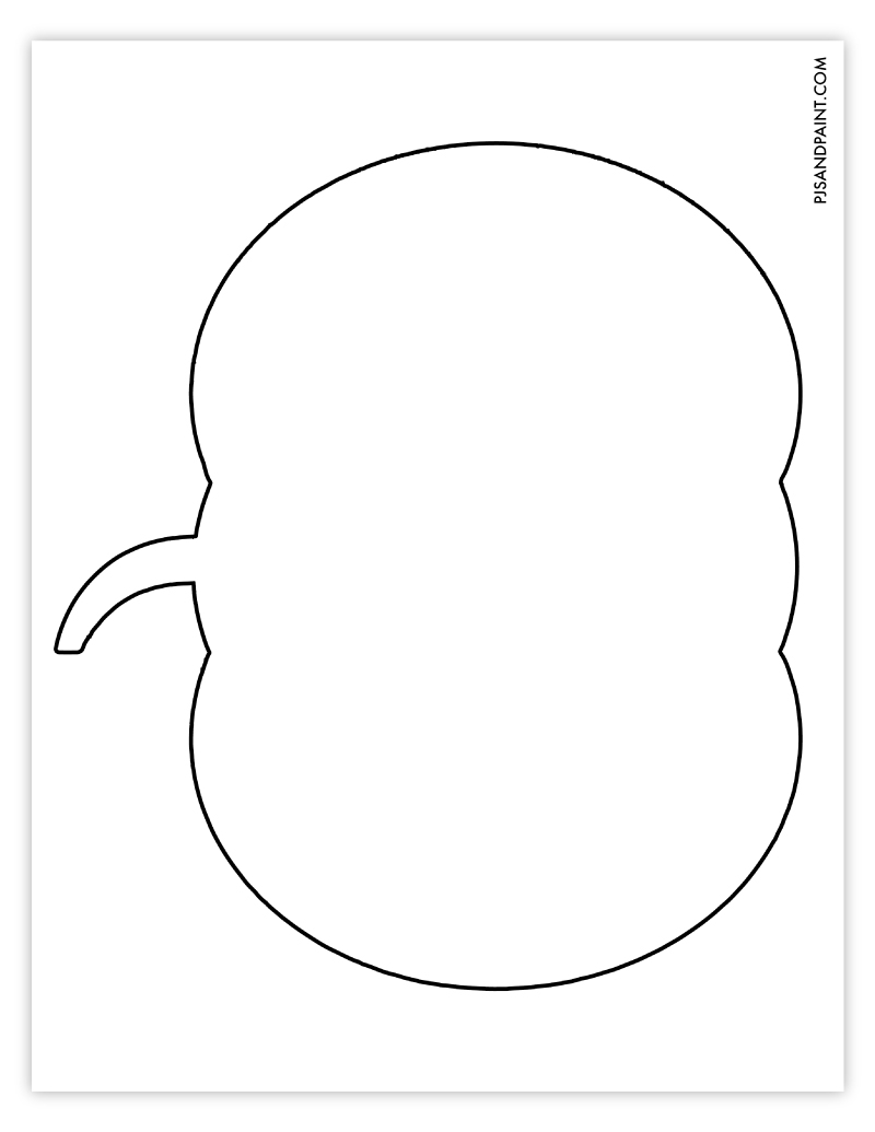 large pumpkin template free printable
