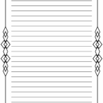 Free Printable Stationery And Lined Letter Writing Paper Free Printables Monograms Design Tools Patterns DIY Projects