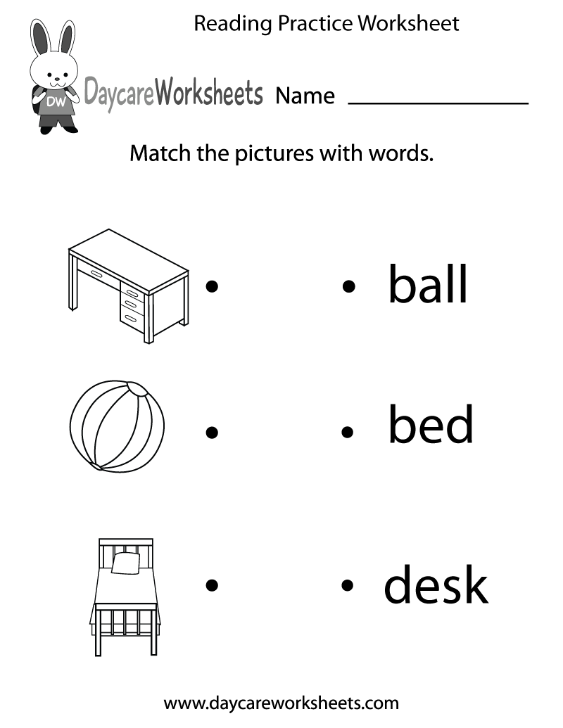 kindergarten reading worksheets printable free